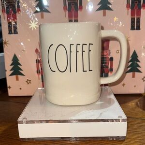 Rae Dunn White Coffee Mug